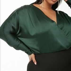 Forever 21 long sleeved bodysuit (size 2X)